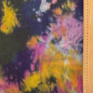 JEANS TIE DYE HEAVY fuchsia