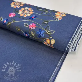 JEANS EMBROIDERY BORDER design B