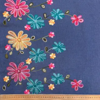 JEANS EMBROIDERY BORDER design A