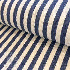 Dekorációs anyag Herringbone striped jeans