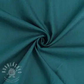 Popelín pamut anyag dark cyan