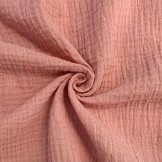 Dupla géz/muszlin soft rose ORGANIC