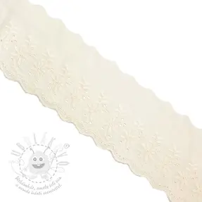 Csipke Double flower off white