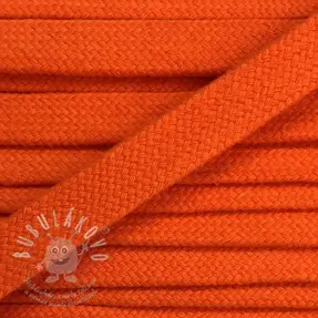 Pamut zsinór lapos 13 mm narancssárga