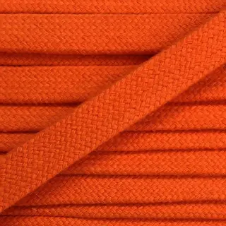 Pamut zsinór lapos 13 mm narancssárga