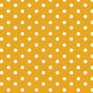 Pamutvászon Dots yellow