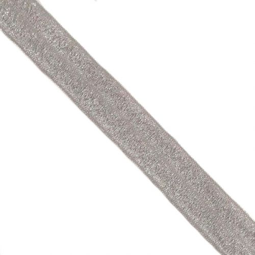 Szegőgumi glitter 20 mm grey