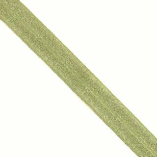 Szegőgumi glitter 20 mm lime