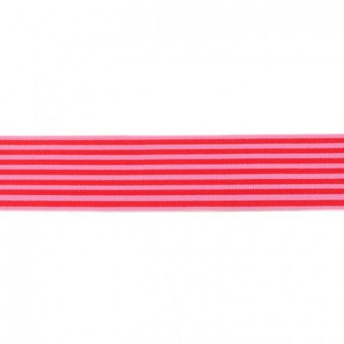 Sima gumi 4 cm Stripe red