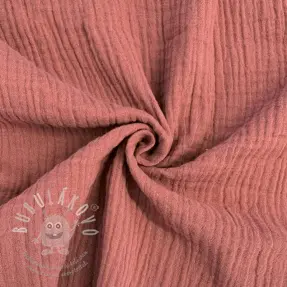 Dupla géz/muszlin mauve ORGANIC