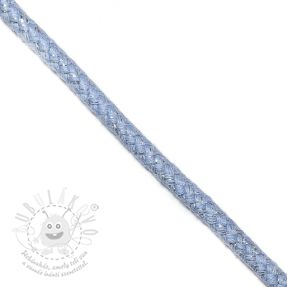 Lurex zsinór 10 mm light blue