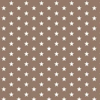 Pamutvászon Petit stars taupe