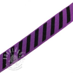 Szegőgumi STRIPE 20 mm purple