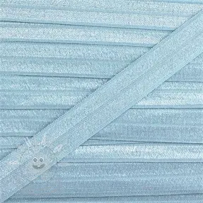 Szegőgumi 15 mm baby blue