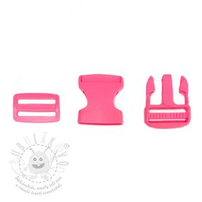 TUK csat 38 mm light fuchsia