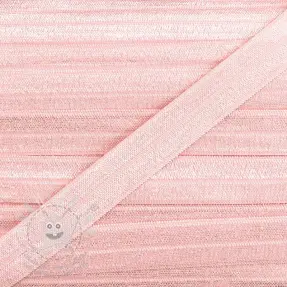 Szegőgumi 15 mm light pink