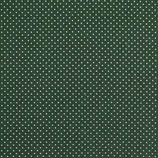 Pamutvászon Petit dots dark green