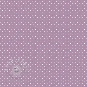 Pamutvászon Petit dots lilac