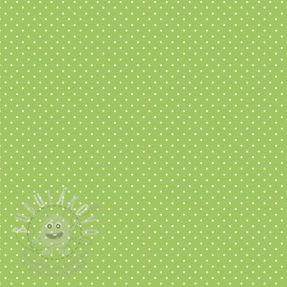 Pamutvászon Petit dots lime