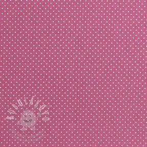 Pamutvászon Petit dots mauve