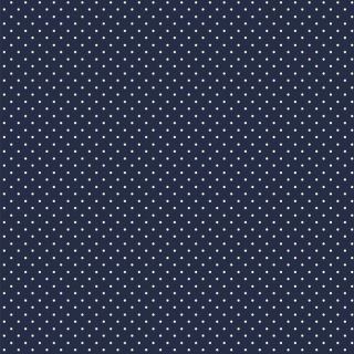Pamutvászon Petit dots navy