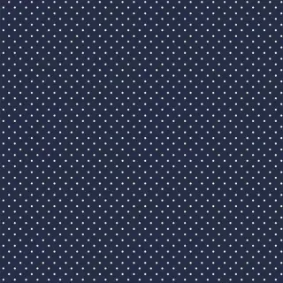 Pamutvászon Petit dots navy