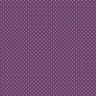 Pamutvászon Petit dots purple