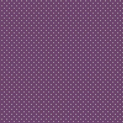 Pamutvászon Petit dots purple
