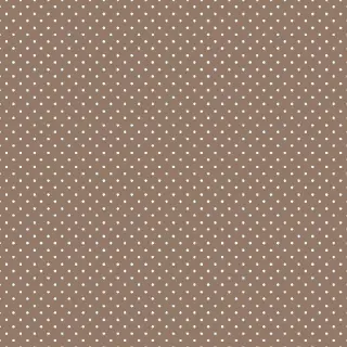Pamutvászon Petit dots taupe