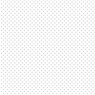 Pamutvászon Petit dots white/grey