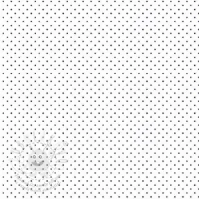 Pamutvászon Petit dots white/navy