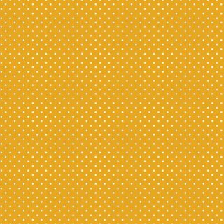 Pamutvászon Petit dots yellow