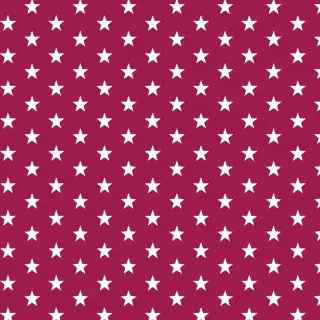 Pamutvászon Petit stars cerise