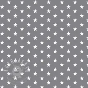 Pamutvászon Petit stars grey
