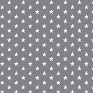 Pamutvászon Petit stars grey