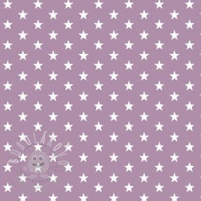 Bavlnená látka Petit stars lilac