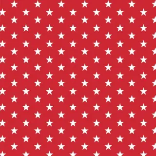 Pamutvászon Petit stars red