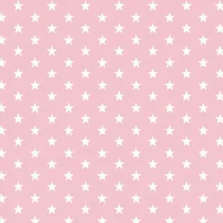 Pamutvászon Petit stars rose