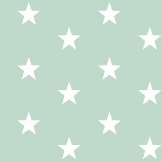 Pamutvászon Stars mint