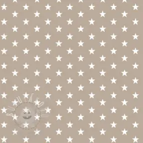 Pamutvászon Petit stars sand