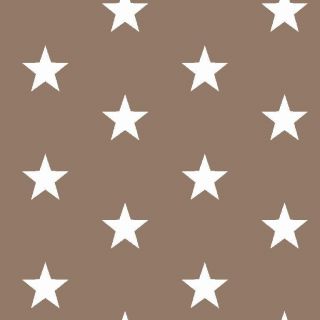 Pamutvászon Stars taupe