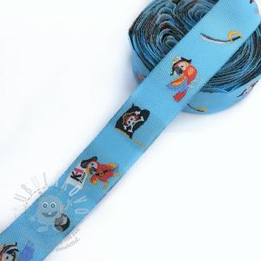 Szalag Pirate light blue