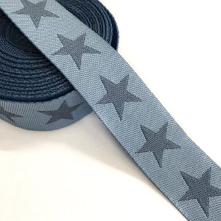 Szalag Stars light blue/jeans