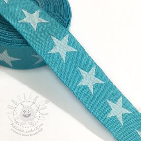 Szalag Stars mint/light mint