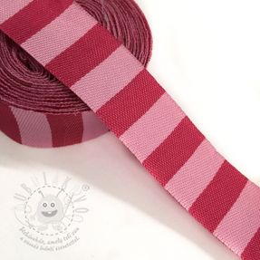 Szalag Stripe fuchsia