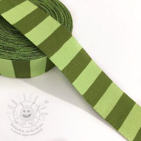 Szalag Stripe lime