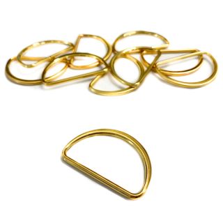 Félkarika 40 mm gold