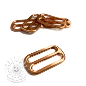 Felfűzhető heveder bújtató 25 mm copper