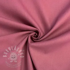 Popelín pamut anyag mauve