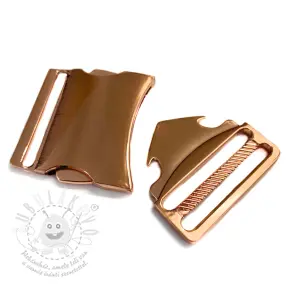 Fém tuk csat 40 mm copper